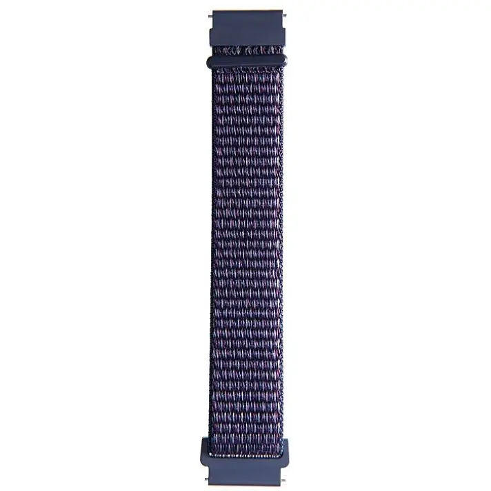 Ремінець DK CDK Nylon Sport Loop 22mm для Garmin Instinct Solar (012416) (indigo) - фото 2