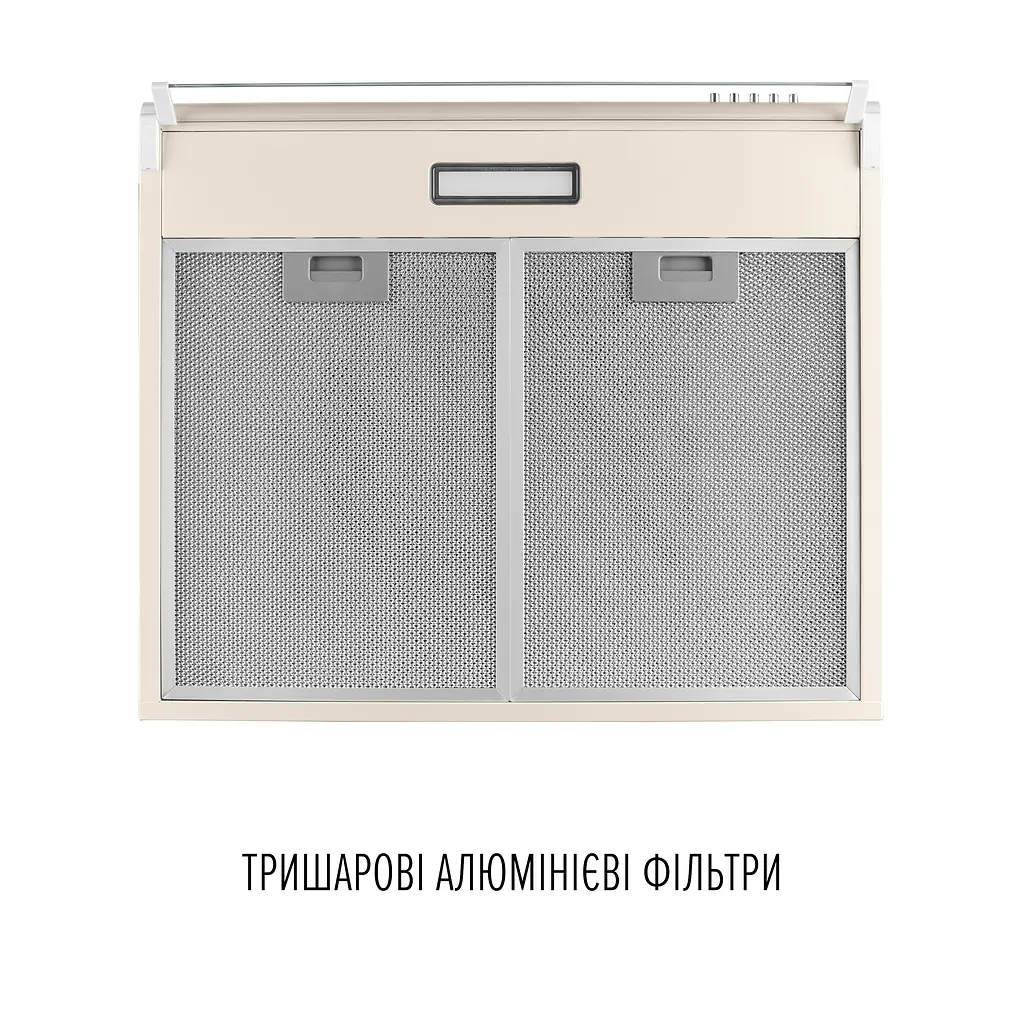Витяжка плоска PERFELLI PL 6244 BG LED - фото 7