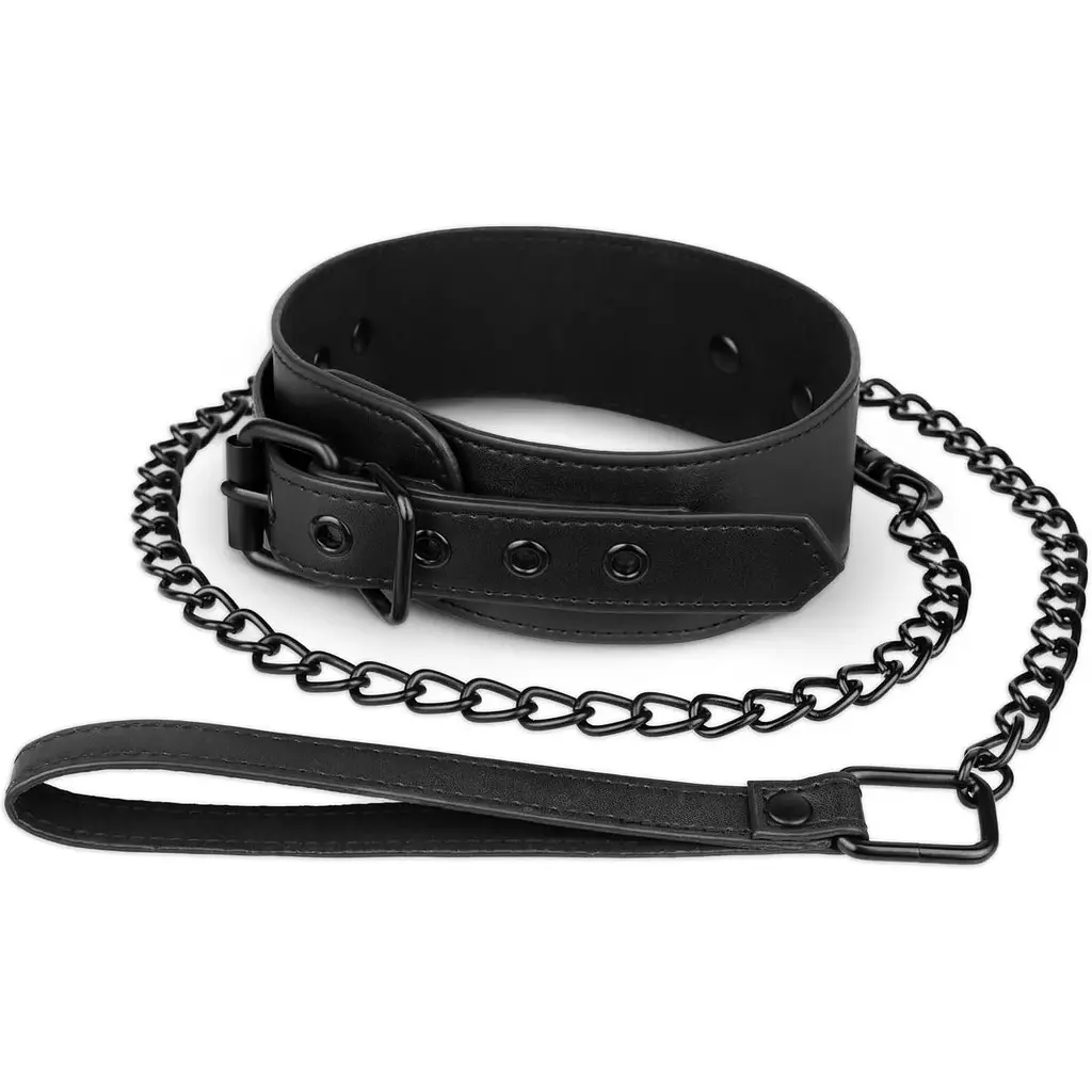 Нашийник с повідцем Bedroom Fantasies Collar & Leash - фото 2