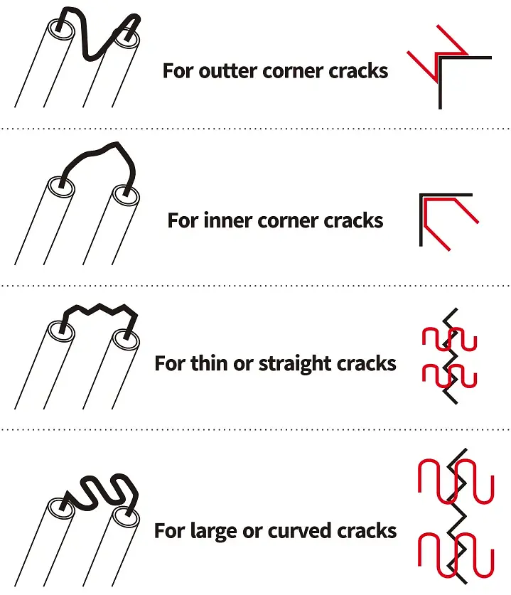 Паяльник для ремонту пластику Yihua 960-V Гарячий степлер, термостеплер (19464) - фото 5