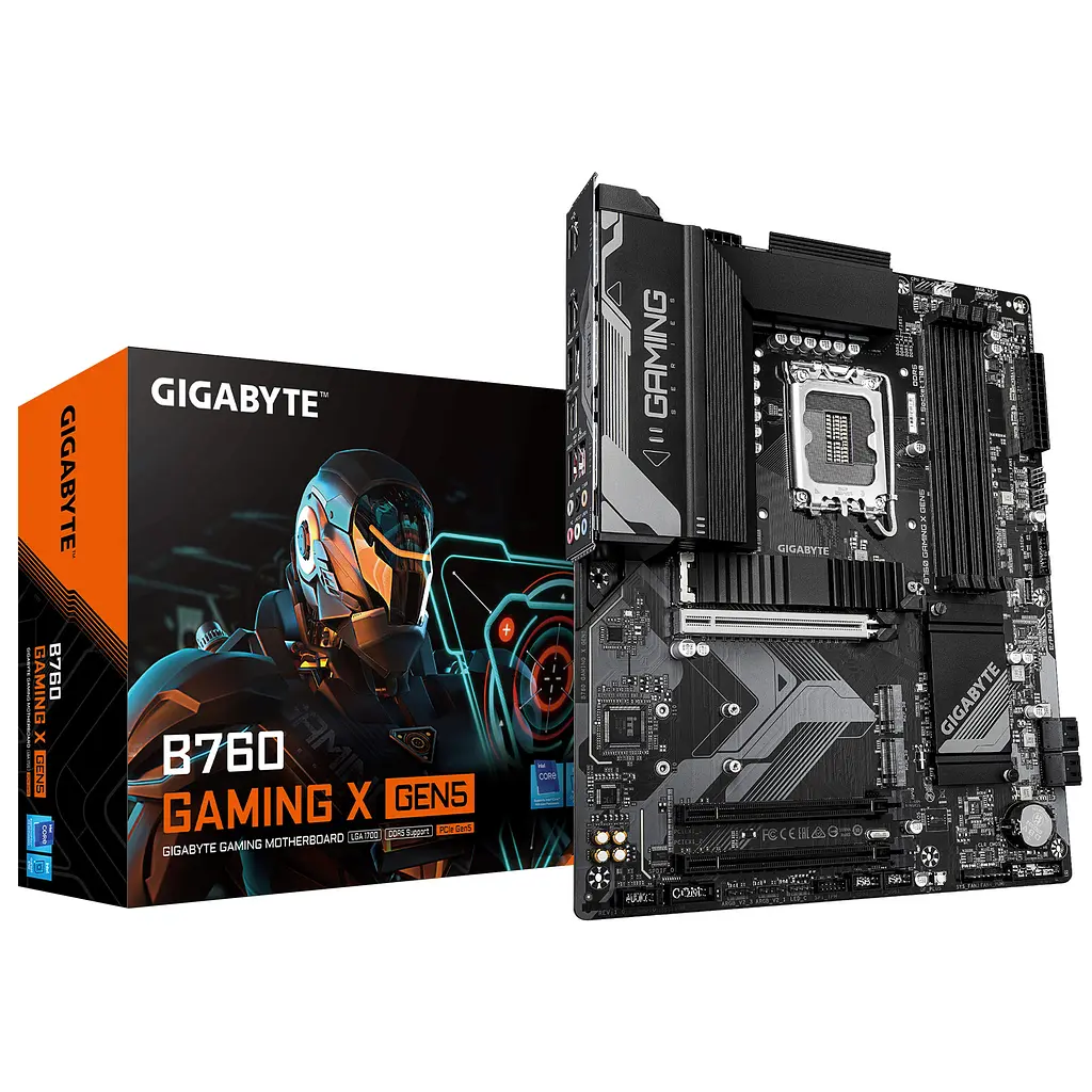 Gigabyte Материнська плата B760 GAMING X GEN5 s1700 B760 4xDDR5 M.2 HDMI DP ATX - фото 4