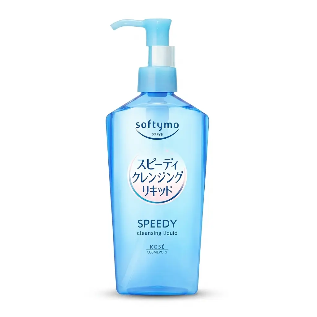 Японський засіб Kose Softymo Speedy Cleansing Liquid для швидкого демакіяжу, 240 мл