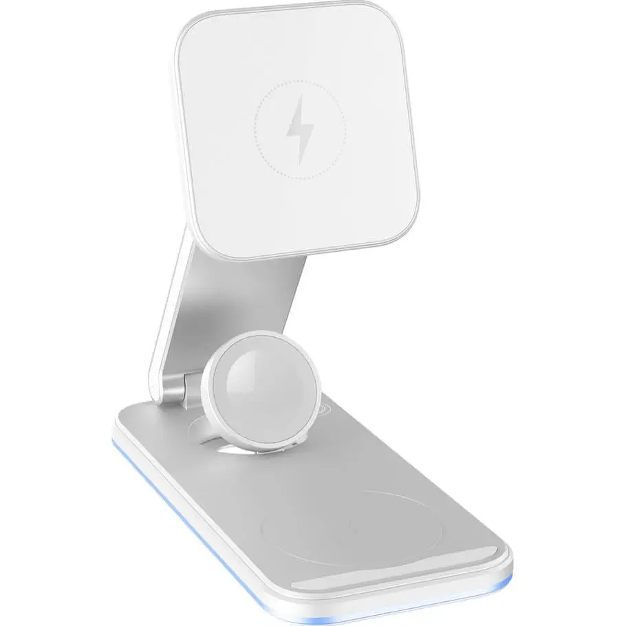 Зарядний пристрій Proove Energy Fold 3 in 1 white (WSEF15010002) - фото 3