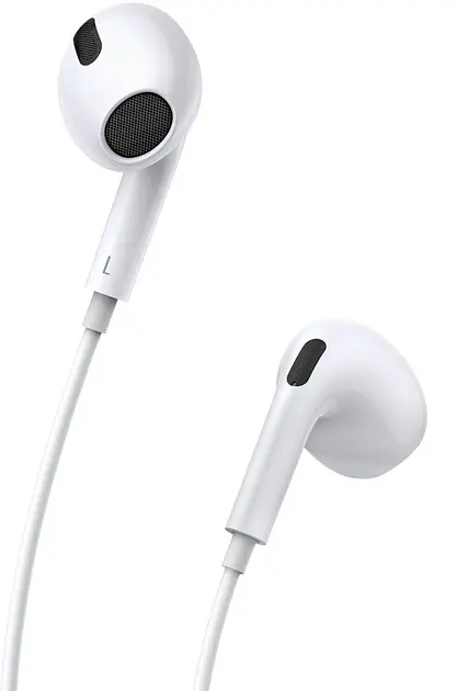 Наушники TWS Baseus Encok Wired C17 Type-C White - фото 2
