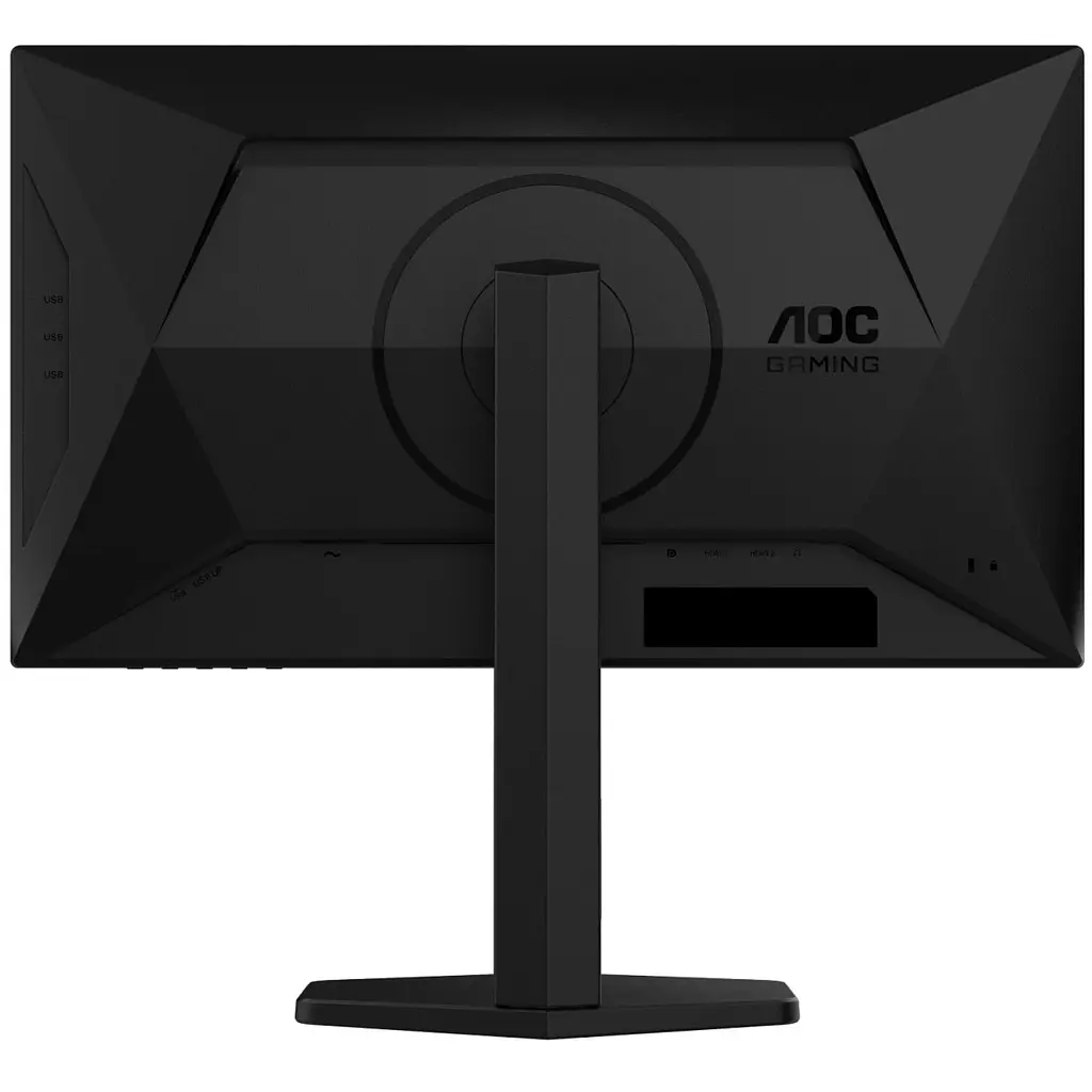 Монітор TFT 24.5" AOC 25G4SXU, Fast IPS, 300 Гц, 2xHDMI, DP, HAS, Pivot, чорно-сірий (25G4SXU) - фото 4