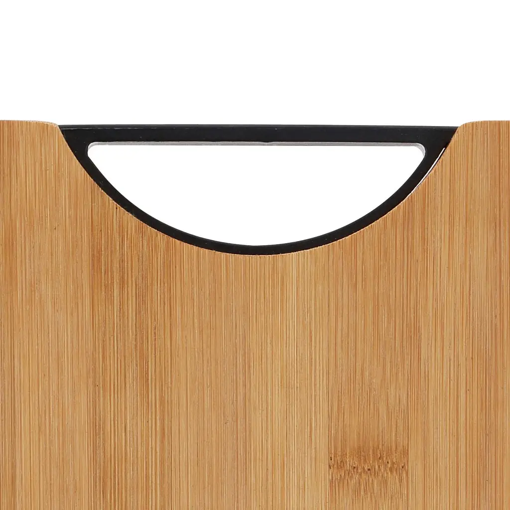 Дошка для нарізання Bergner Natural 35х25 см бамбук (BG-4941-MM) 35 см - фото 3