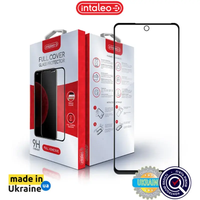Скло захисне Intaleo Full Glue Tecno Spark 10 Pro (1283126580628) - фото 2