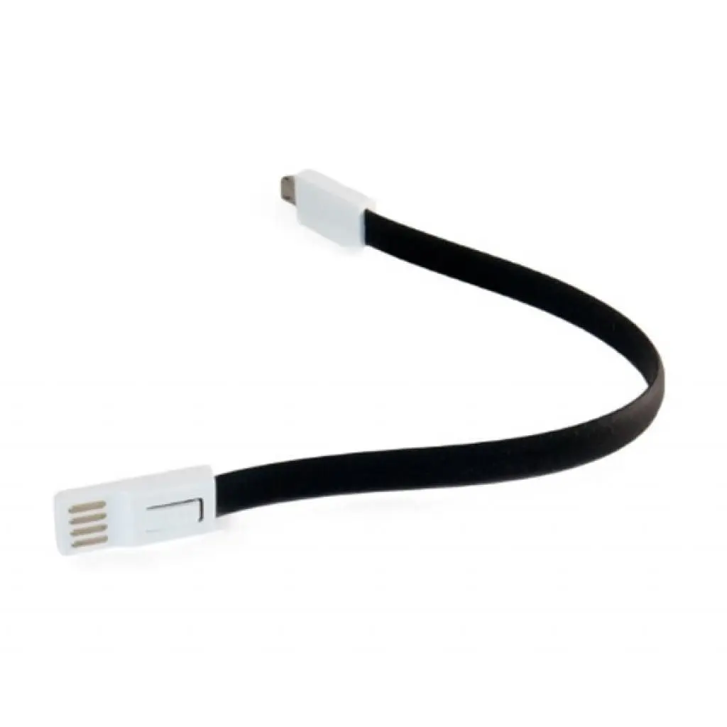 Дата кабель USB 2.0 AM to Micro 5P 0.18m black Extradigital (KBU1786) - фото 3