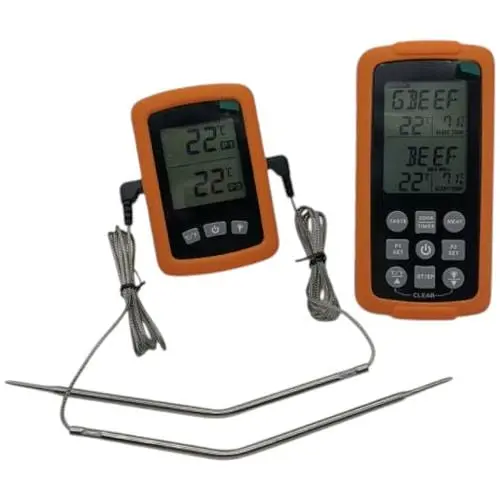 Термометр Grilli цифровой выносной двухзонный ( 777762) - фото 2