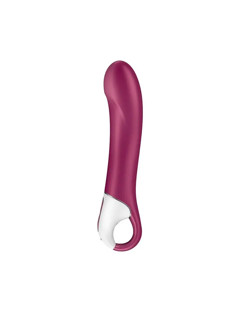 Вібратор Satisfyer Big Heat з підігрівом, 22.5х4 см червоний - фото 2
