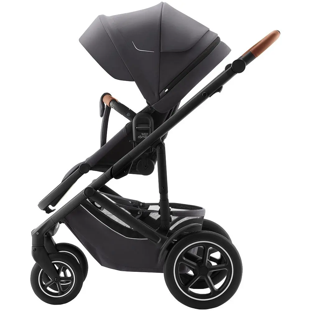 Прогулянкова коляска Britax-Romer Smile 5Z Midnight Grey, темно-сіра (2000037972) - фото 4