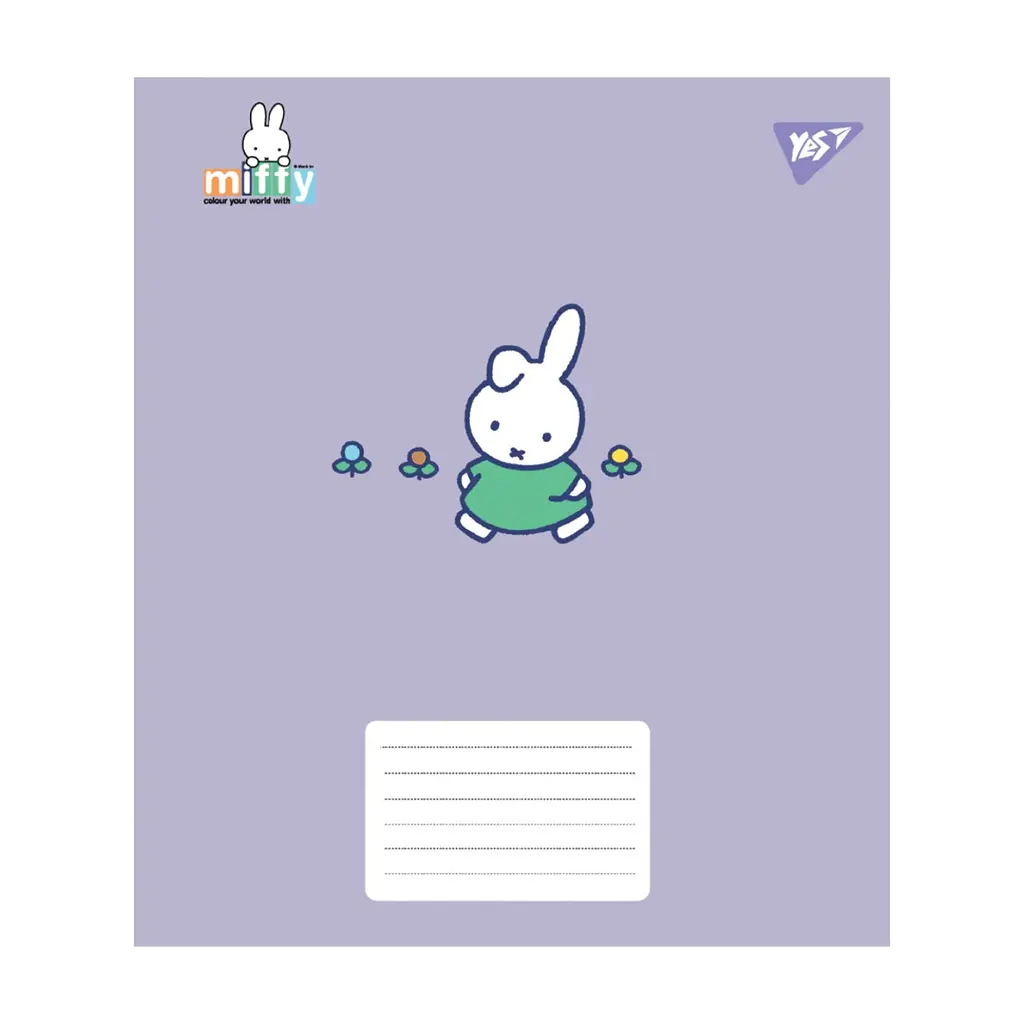 Зошит Yes Miffy Playfull А5 18 аркушів лінія (767635), в асортименті - фото 5