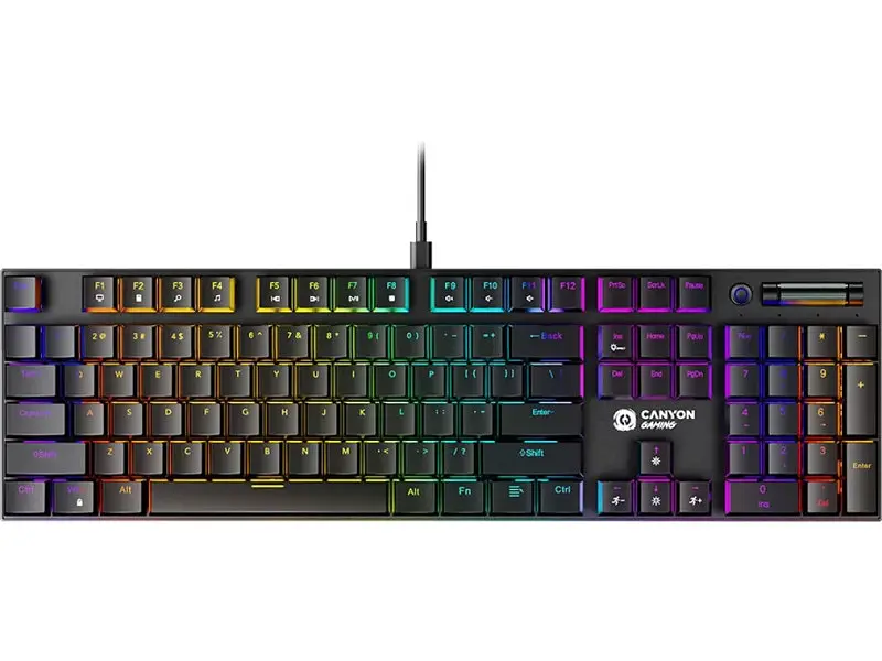 Клавіатура Canyon Cometstrike GK-55 RGB (CND-SKB55-US)