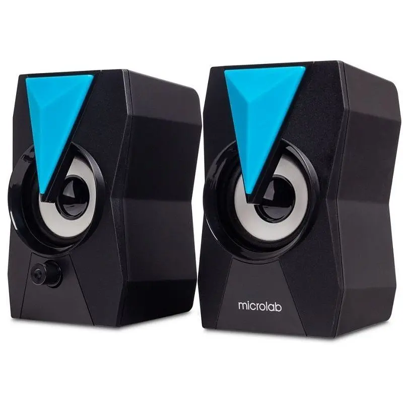 Акустична система MICROLAB 2.0 B-22,USB Black - фото 2