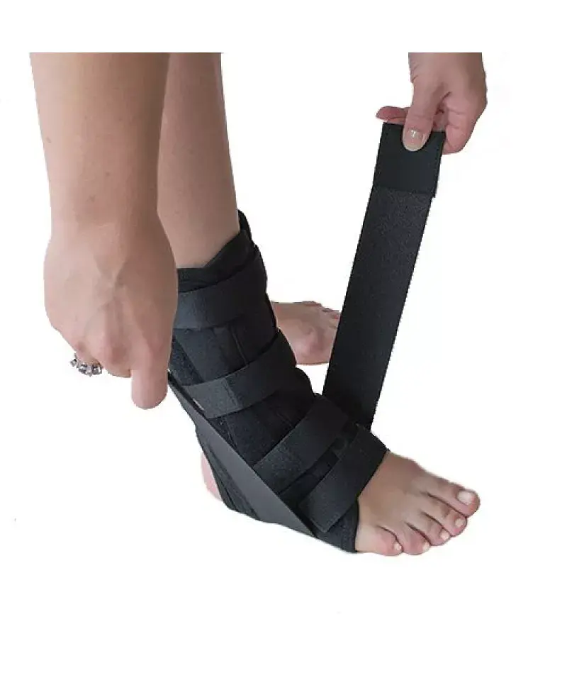 Бандаж (ортез) на голеностопный сустав Алком 3015 с фиксатором, размер 1-4 - фото 2