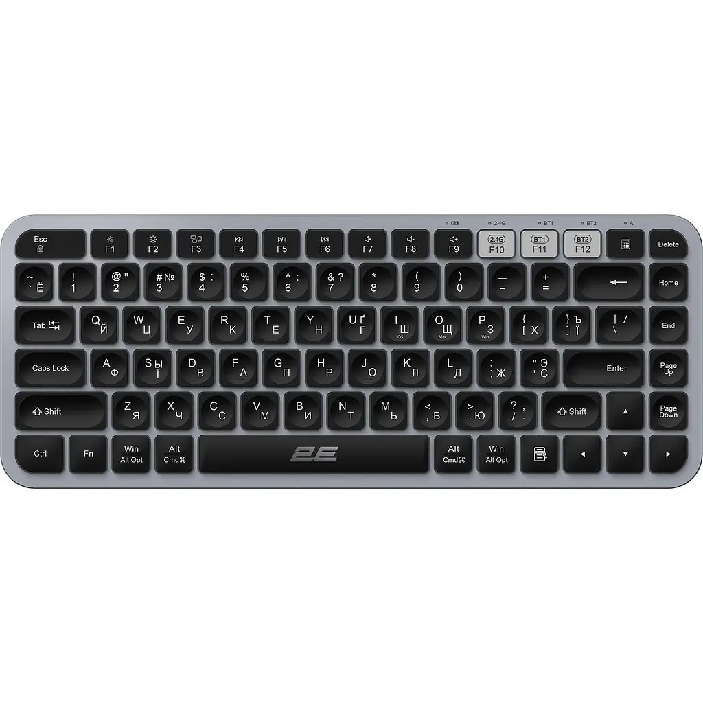 Комплект (клавиатура + мышь) 2E MK430 Wireless Black (2E-MK430WBGR_UA) - фото 2