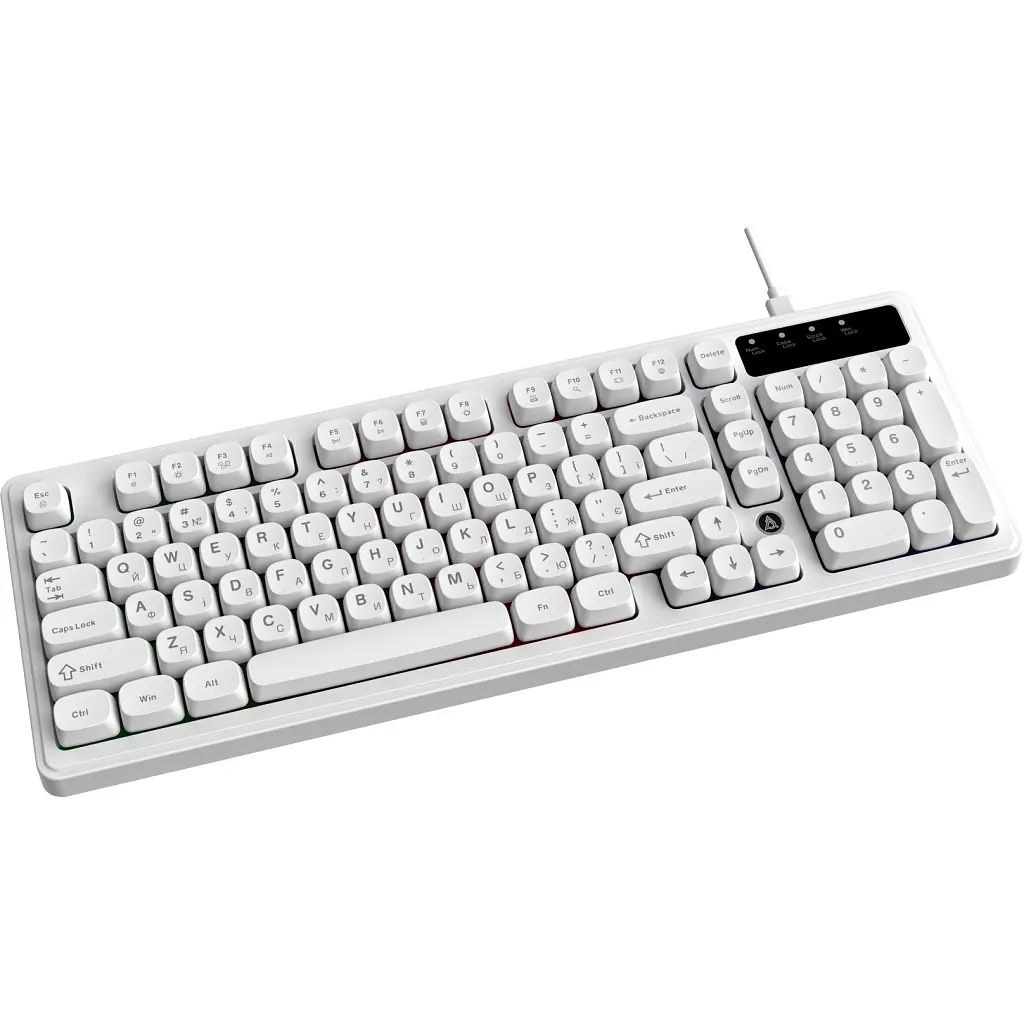 Клавіатура Ajazz AF98 USB UA White (AF98-W) - фото 5