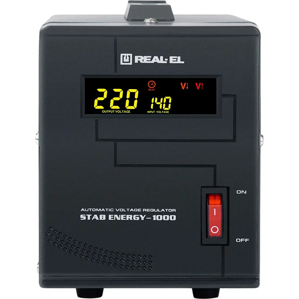 Стабілізатор напруги Real-El Stab Energy-1000 [EL122400012] [112007] - фото 4