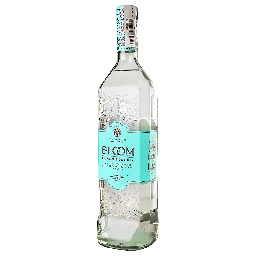 Джин Bloom London Dry, 40%, 1 л - фото 2