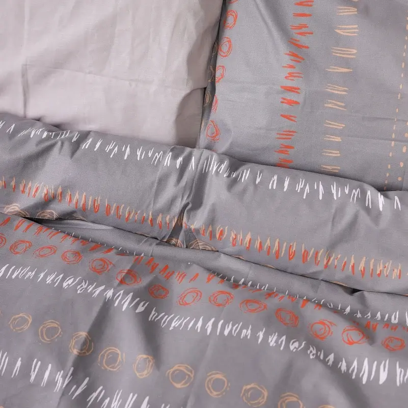 Наволочка MirSon Ranforce Elite 17-4841 Elisabetta 50х50 см коричнево-бежевая (2200009580161) - фото 4