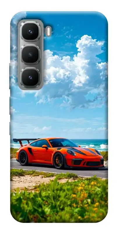 TPU чохол Demsky Car in nature для Infinix Hot 60i