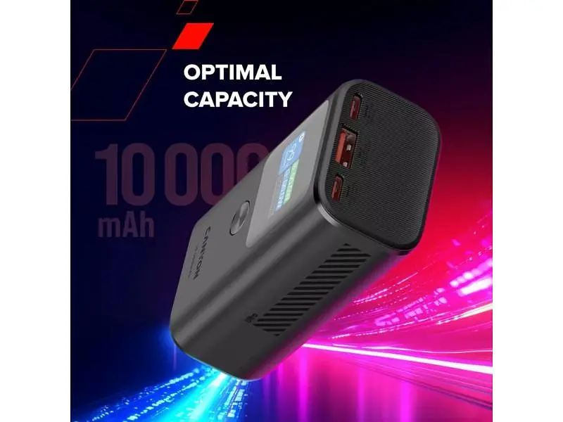 Зовнішній акумулятор (Power Bank) Canyon OnPower 130 10000mAh 30W Grey (CNS-CPB130DG) - фото 11