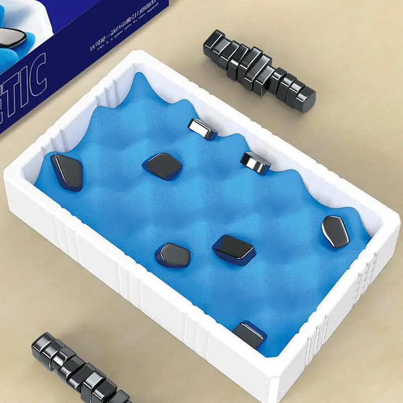 Настільна інтерактивна гра Ummi 8899 Magnetic Arena Game White / Blue - фото 4
