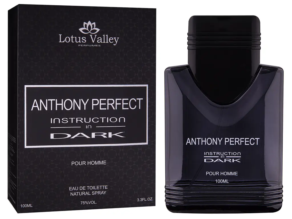 Туалетна вода для чоловіків Lotus Valley Anthony Perfect Instruction In Dark 100мл (MM32153) - фото 2