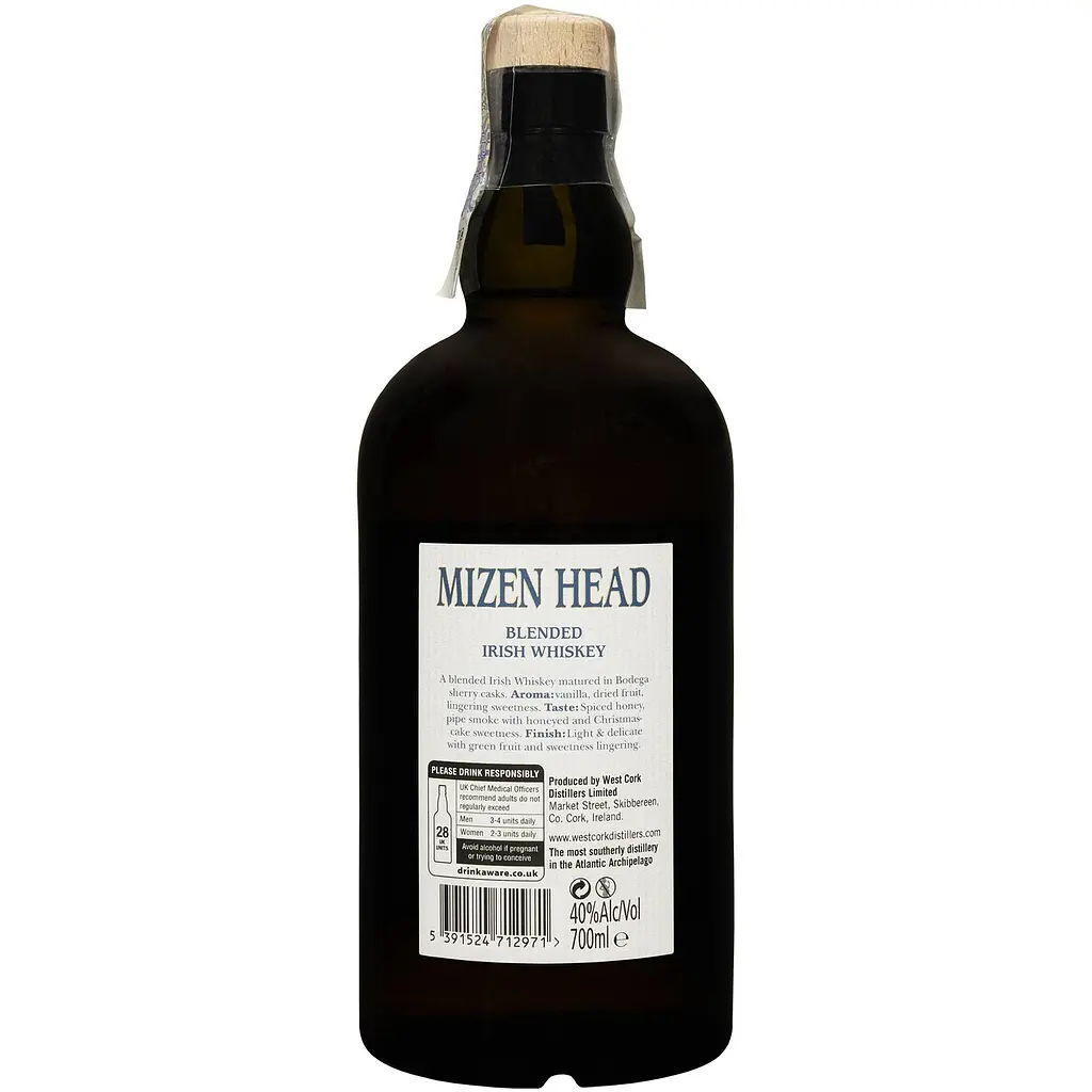 Віскі Mizen Head Blend 40% 0.7 л  - фото 2