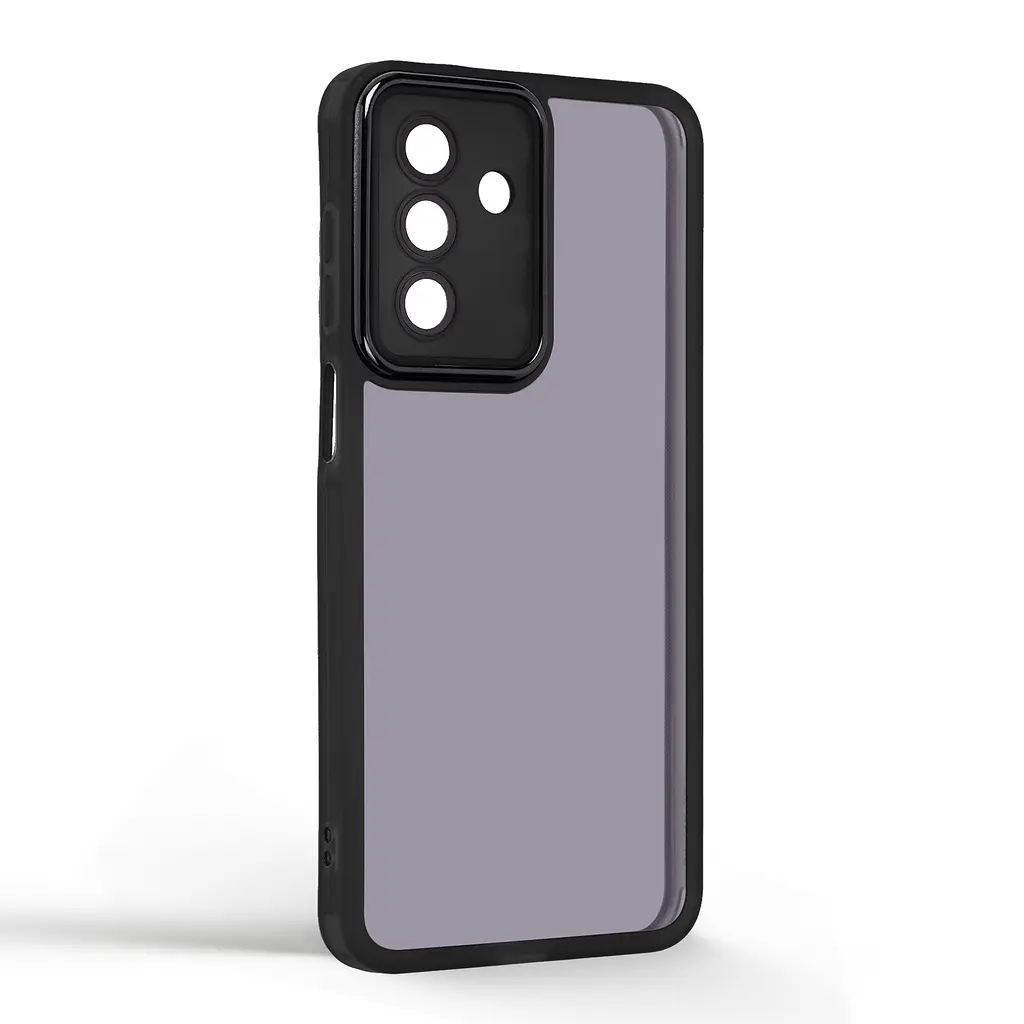 Защитный чехол для Samsung Galaxy A17 4G (A175), Shade, черный, TPU+PC, матовый, защита всего корпуса, панель-накладка, противоударный, с большими бортами, амортизирует удары при падениях, ArmorStandart (ARM87075) - фото 2