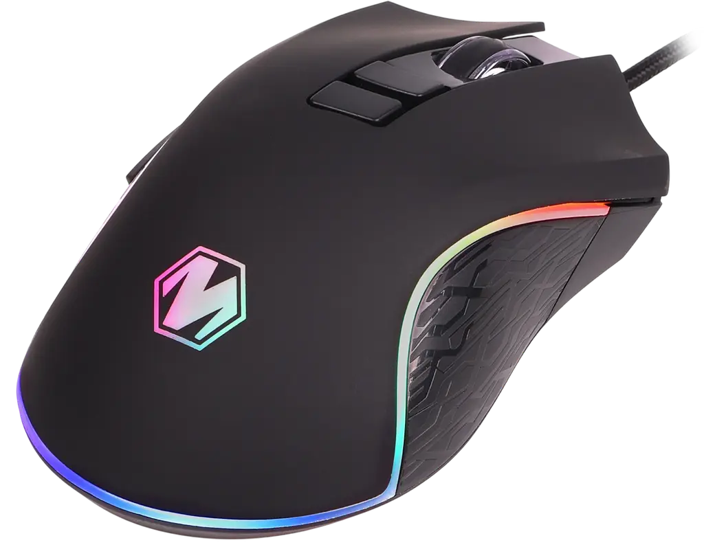 Миша Maxxter Instant 725 RGB Black (McG-7B-I725) - фото 2