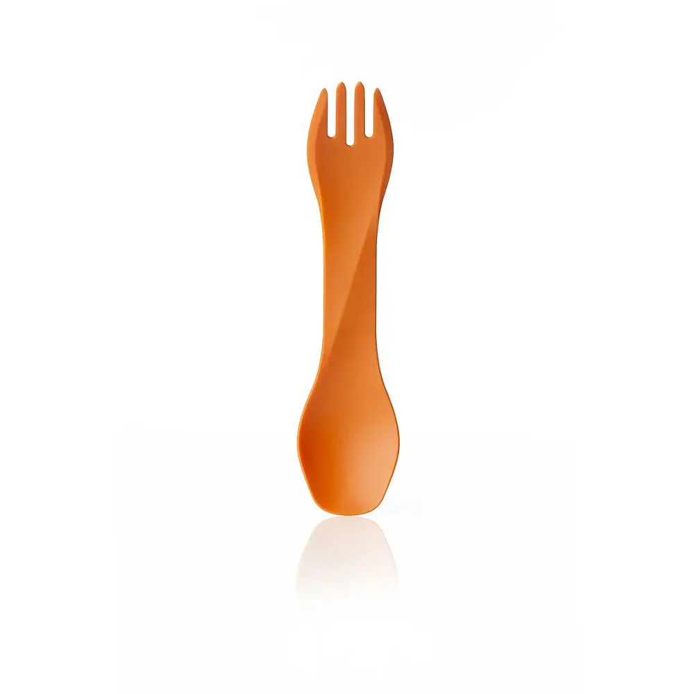 Ложка-вилка Humangear GoBites Uno Mini 3-Pack Red/Gray/Orange (1054-022.0074) - фото 4