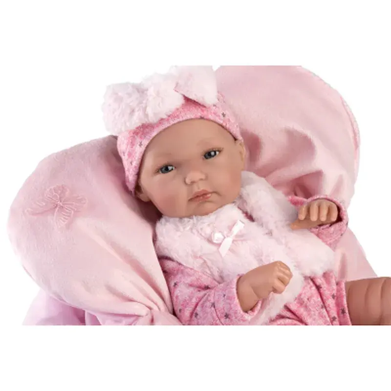 Пупс Llorens Bimba Con Cojin Rosa, 35 см (63592) - фото 4