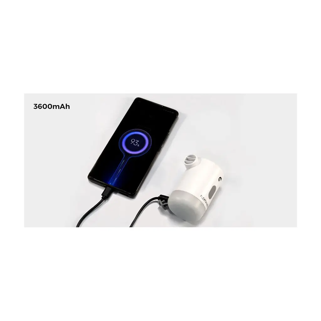 Ліхтар Flextail Max Pump 2 Pro з функцією насосу та powerbank чорний (MP2P4000-BK-i) - фото 3