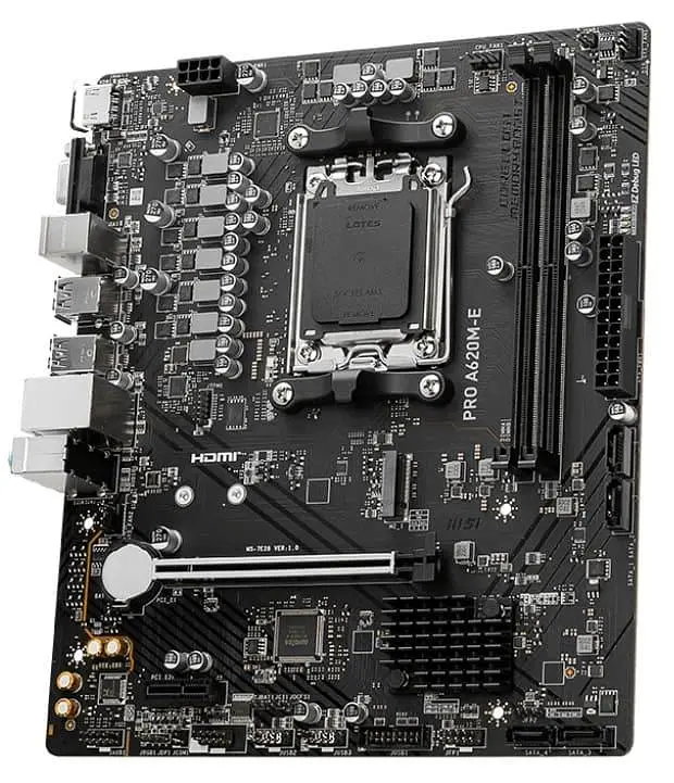 Материнська плата MSI PRO A620M-E (PRO A620M-E) (Socket AM5, AMD A620, Micro-ATX) Б/в - фото 2