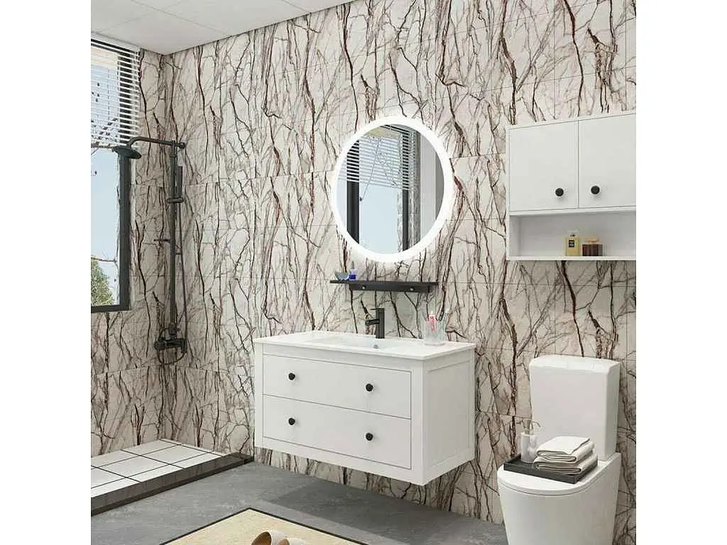 Самоклеюча вінілова плитка STICKER WALL 600*300*1,5мм СВП-108 Матова SW-00000497 - фото 4
