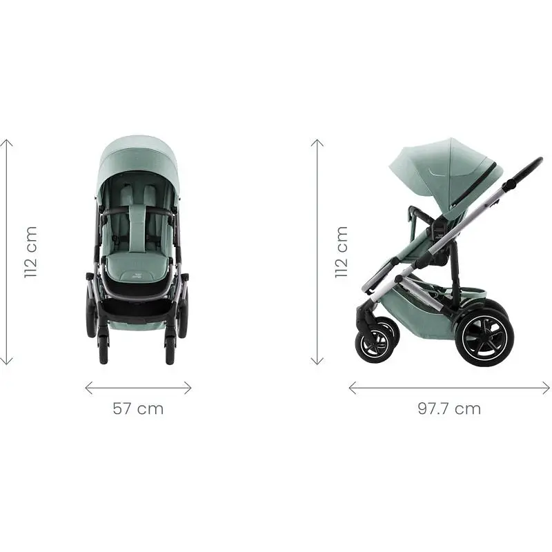 Коляска прогулянкова Britax Romer Smile 5Z urban olive (2000039633) - фото 7