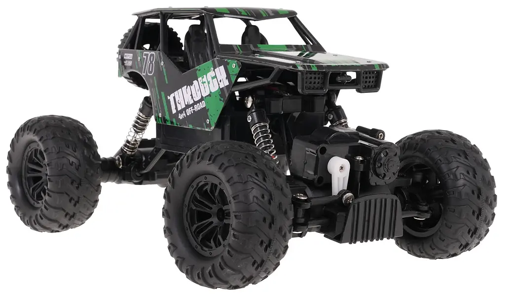 Машинка Ramiz внедорожник Crawler Racing 78 R/C 1:16 черный L-E578 - фото 7