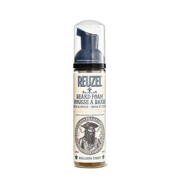 Піна для бороди Reuzel Wood & Spice Beard Foam 70 мл