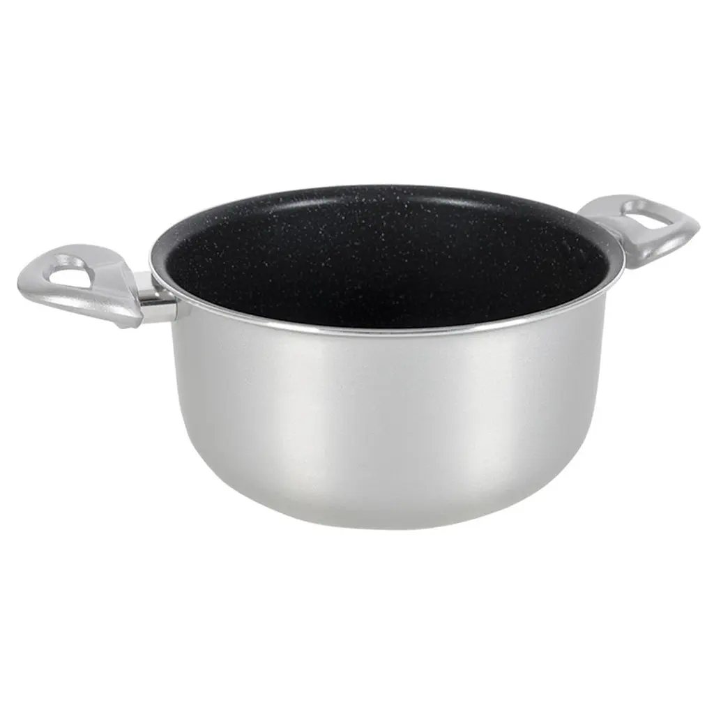 Набор кухонной посуды алюминиевый 8 шт. Gimex Cookware Set induction 8 предметов Silver (6977227) - фото 3