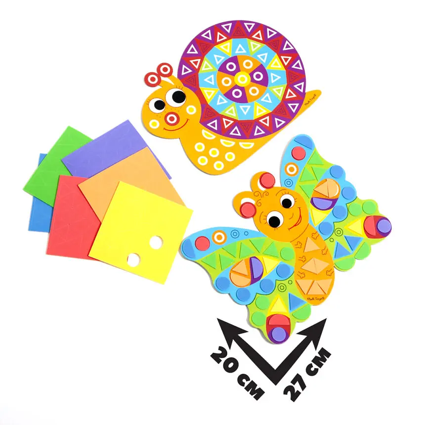 Набір для творчості Vladi Toys М'яка мозаїка Равлик, українська мова (VT4511-01) - фото 3