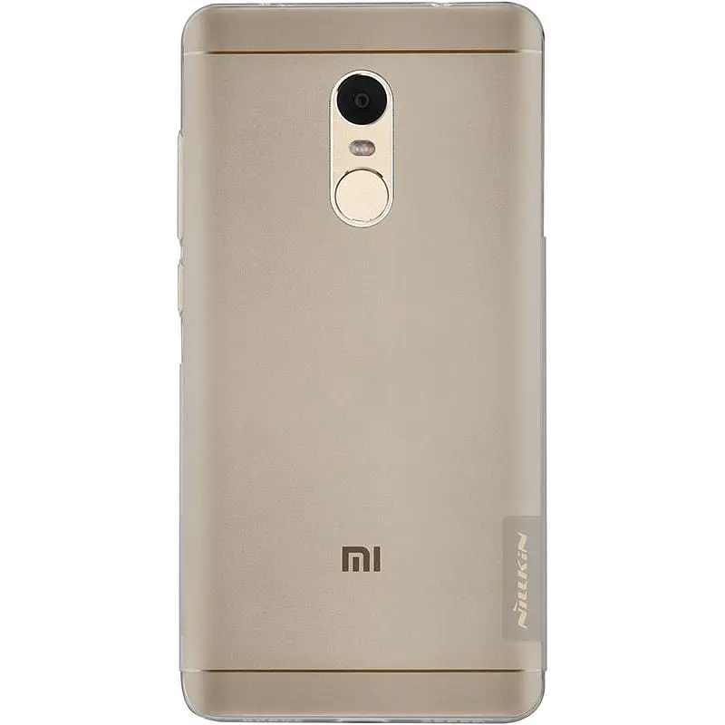 Чохол-накладка Nillkin TPU Nature Xiaomi Redmi Note 4X Grey - фото 2