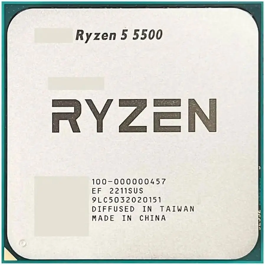 Процессор AMD Ryzen 5 5500 am4 tray 100-000000457 - фото 3
