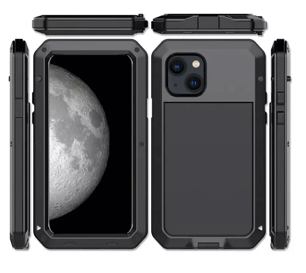 Противоударный чехол Primo Doom Armor для смартфона Apple iPhone 15 Plus Black - фото 4