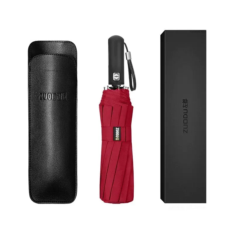 Парасолька Xiaomi Zuodu Automatic Umbrella (ZD001) Red [68849] - фото 3