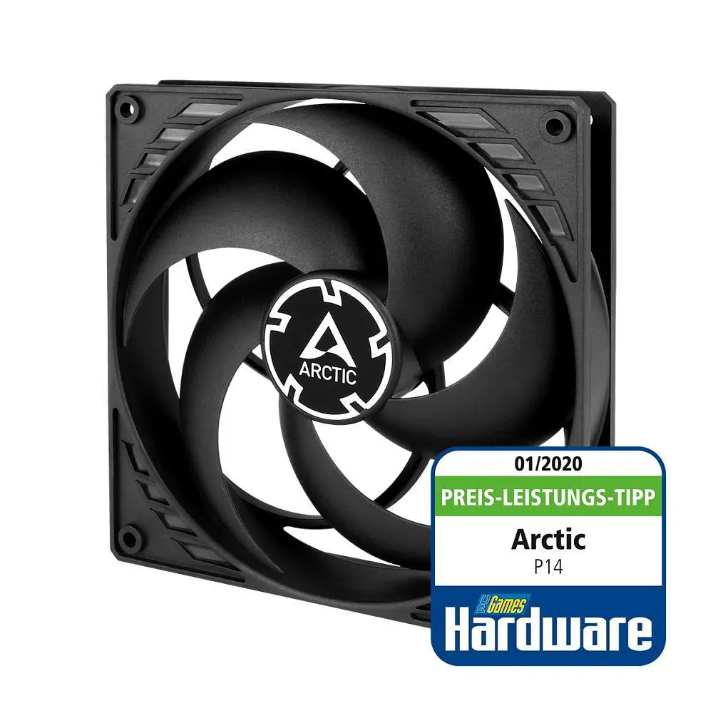 Корпусний вентилятор Arctic P14 5pcs ACFAN00136A Black - фото 3