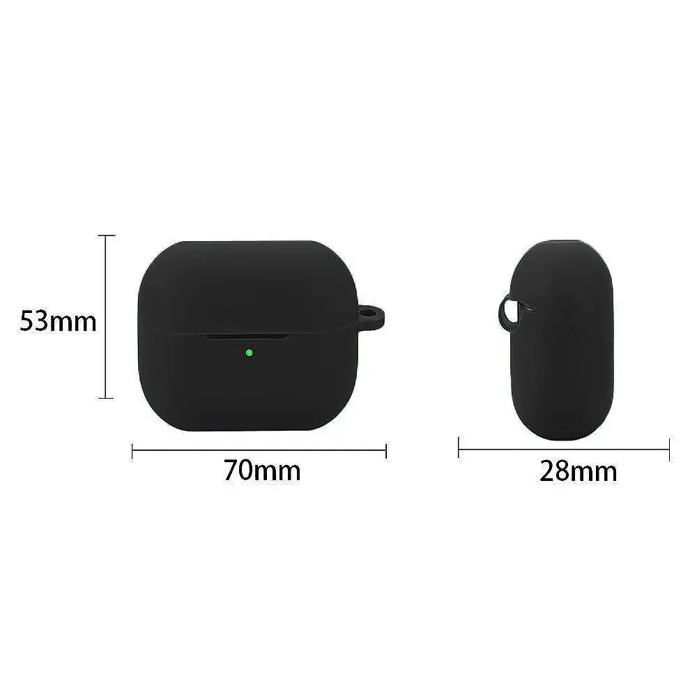 Чохол для навушників BeCover Silicon для Samsung Galaxy Buds 3 Black (711989) - фото 2