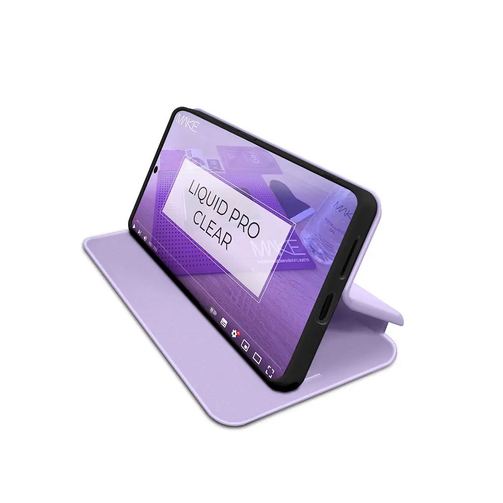 Чохол-книжка MAKE Xiaomi Redmi Note 14 Pro 5G/Poco X7 Flip Lavender Purple - фото 3