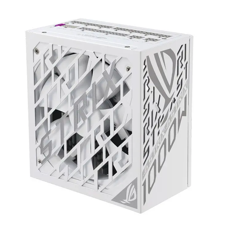 Блок живлення Asus ROG Strix 1000W Platinum Білий Edition (90YE00W4-B0NA00) - фото 3