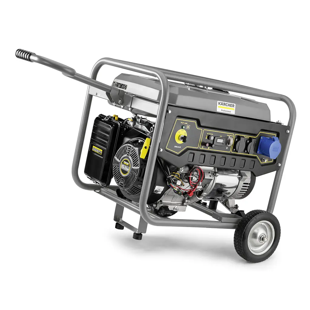 Karcher Генератор PGG 6/1 бензиновий, 230В, електростарт, max 5.5кВт, 13л.с., AVR - фото 2